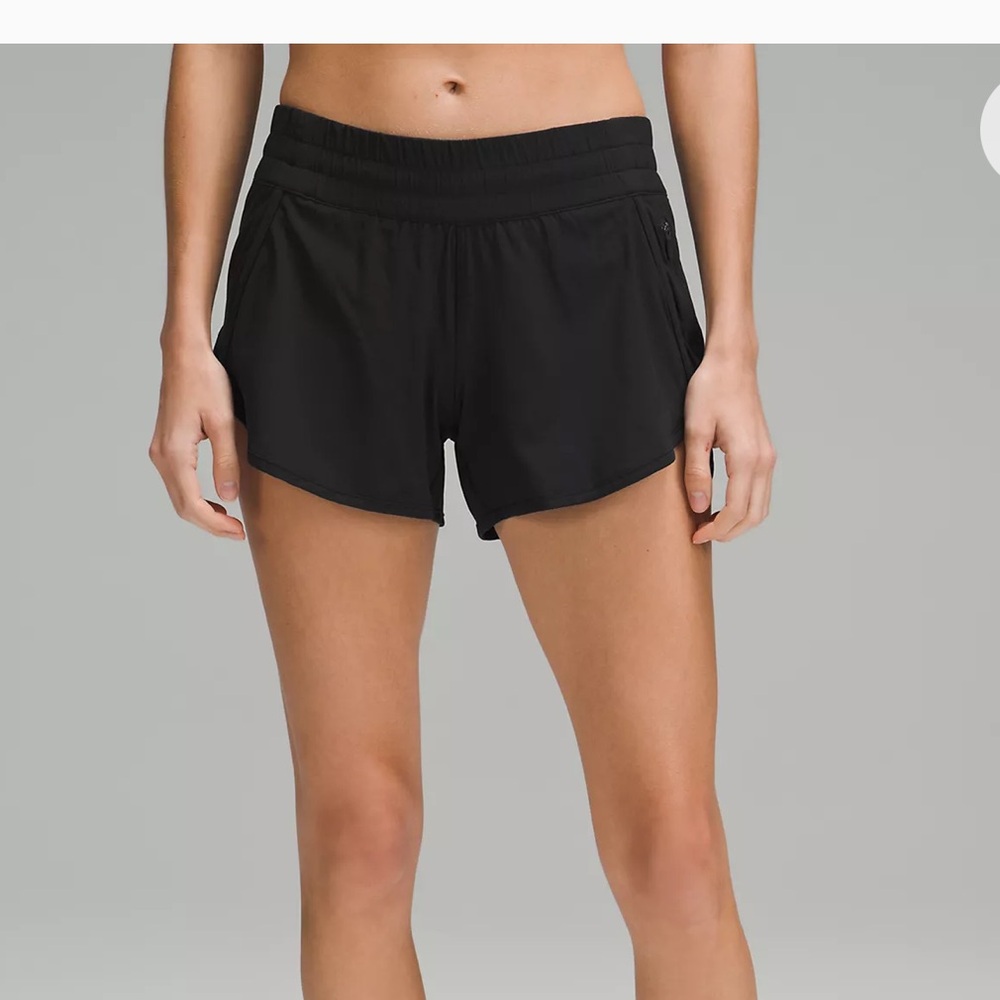 lululemon athletica Women's Black Athletic Shorts